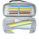 Hilroy - Étui à crayons Grid Case - gris-1,77po x 8,94po x 3,74po