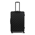Swiss Mobility - Ensemble de 3 valise rigide ABS - Noir-Intérieur doublé emblématique avec panneau de séparation, poches pratiques et sangles de serrage pour garder le contenu organisé et en place.