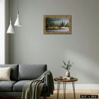 Frameworth - Andrew Collett Spirit of Our Land - impression d'art encadree - 34 po l x 28 po H-Encadre de facon professionnelle dans un cadre en bois avec une finition classique