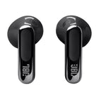 JBL - Écouteurs intra-auriculaires sans fil Live Flex 3 à réduction de bruit - Noir-50 heures de lecture en tout + chargement sans fil : Profitez de 10 heures d’autonomie et de 40 heures supplémentaires dans l’étui de recharge.* Vous avez besoin de recharger vos écouteurs encore plus rapidement ? Branchez-les 10 minutes avec un câble de charge USB-C pour obtenir quatre heures d’autonomie supplémentaires. Vous pouvez également les recharger sans fil. (*avec RBA désactivée)