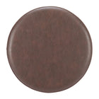 Zuo - Filo Pouf - Expresso-Pied en MDF au design moderne et fonctionnel