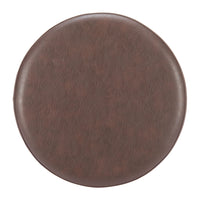 Zuo - Filo Pouf - Expresso-Pied en MDF au design moderne et fonctionnel