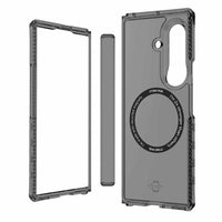 ITSKINS - Étui Hybrid_R Hinge Clear avec Magnets pour Samsung Galaxy Z Fold8 Ultra - Fumée-Cache-charnière amovible