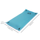 HOMCOM - Tapis flottant - 10 pi x 5 pi - bleu/rose-Couche de maille prise en sandwich entre les couches de mousse pour plus de durabilité et de solidité
