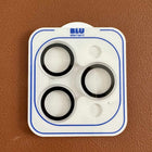 Blu Element - Protecteur d'objectif invisible 1 par 1 pour iPhone 16/16 Plus-Verre trempé : Protection robuste avec un look homogène
