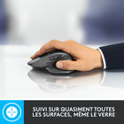 Logitech - MX Master 2S souris sans fil édition Bluetooth - Graphite-Charge rapide: connectez la souris Bluetooth à votre ordinateur et bénéficiez de suffisamment d'énergie pour une journée complète en seulement 3 minutes, une charge complète dure jusqu'à 70 jours 