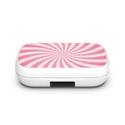 MyBat - Écouteurs Open-Ear XL Design Lab - Blanc - Candy Swirl-Compatibilité universelle Bluetooth avec appairage instantané