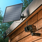 Vosker - Caméra de sécurité autonome V300 Ultimate 4G-LTE avec banque d'énergie solaire-Capturez tout : vidéo HD 1080p, détection de mouvement jusqu'à 30 mètres et vue grand angle de 90°.