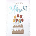 Rosedale - Cartes de souhaits Fête avec enveloppes – 5-1/2 po x 8 po – Célébration – paquet de 12-Cartes de souhaits qualité boutique