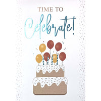 Rosedale - Cartes de souhaits Fête avec enveloppes – 5-1/2 po x 8 po – Célébration – paquet de 12-Cartes de souhaits qualité boutique