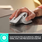 Logitech - MX Master 3S Souris pour entreprise - Graphite-Mise à niveau de vitesse et de précision avec un suivi de 8 000 DPI pour les moniteurs haute résolution
