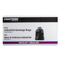 Coastswide Professional - Sacs à ordures - industriels très résistants - 26 x 36 po, noir, paquet de 250-26" x 36"