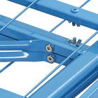 Modway - Horizon Acier inoxydable Cadre de lit queen-lit, Bleu clair-Capacité de poids jusqu’à 1300 lb