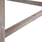 HOMCOM - Tabouret de bar sans accoudoirs à dossier capitonné, chaise haute - gris - paquet de 2-Dimensions de l’assise : 18,5 po l x 18 po P