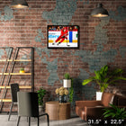 Martin Necas 20x29 | Carolina Hurricanes - Toile encadree - 31" x 22"-Sous licence officielle de la LNH et de l'AJLNH