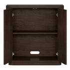 Hudson&Canal - Meuble d'appoint Easton 32 po de largeur - Brun aulne-Nettoyer avec un chiffon doux et sec, sans produits chimiques agressifs ni produits de nettoyage abrasifs