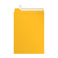 Jam Paper - Enveloppes de qualité supérieure Open End Catalog – 9 po H x 12 po l, Jaune tournesol – Paquet de 50-Couleur : Tournesol Couleur : Enveloppe jaune