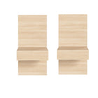 Nexera - Ensemble de 2 panneaux d'extension pour table de nuit flottante Milano, Chêne Blond Naturel-Garantie Limitée d’un An : Achetez en toute confiance, notre lit plateforme est couvert par une garantie limitée d’un an pour une tranquillité d'esprit supplémentaire
