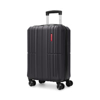 Swiss Mobility - Valise de cabine à coque rigide 21.50 po de la collection LYS - Noir-Coque rigide en ABS/PC léger et résistant
