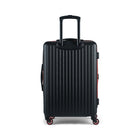 Reebok - Valise à roulettes pivotantes à coque rigide 26 po Hoop - Noir-Doublure signature à l’intérieur avec panneau de séparation, poches pratiques et sangles de maintien pour garder le contenu organisé et en place
