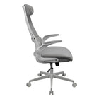 COUGAR - Stryder Chaise de bureau ergonomique avec support lombaire et accoudoirs relevables - blanc-Zone lombaire profilée: Subtilement intégrée au dossier, le support lombaire ergonomique encourage une posture droite et réduit la tension dans le bas du dos lors d’une utilisation prolongée