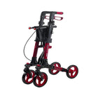 Journey - Déambulateur de mobilité Breeze Rollator - rouge-Les poignées ergonomiques aident à offrir une prise plus confortable pendant l’utilisation