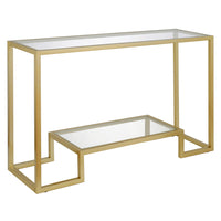 Hudson&Canal - Console Athena 47,75" L - Laiton-Un design glamour pour votre entrée, votre salon, votre bureau et plus encore