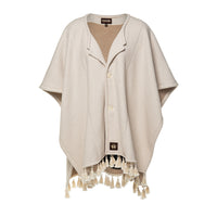 Warmür - La couverture pour chaise originale, Beige-Matériau extérieur et molleton 100 % polyester, fente intérieure 88 % polyester et 12 % spandex