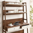 Modway - Bixby Bureau - Blanc noyer-Tiroirs à extension complète