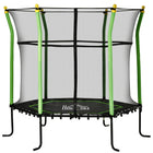 Soozier - Trampoline pour enfants avec filet de protection - 64" de diamètre - Vert-Offrez à votre enfant des heures de plaisir rebondissant avec ce mini trampoline 