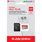 SanDisk - Carte microSD UHS-I Ultra Plus 256 Go-Classes de vitesse UHS 1 (U1) et Classe 10 pour des vitesses d'écriture stables