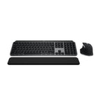 Logitech - MX Keys S Combo for Mac, clavier et souris sans fil, repose-poignets, clavier rétroéclairé - Gris-Optimisé pour Mac: avec sa disposition Mac, sa finition Space Grey, ses fonctions programmables pour macOS via Logi Options+ , son chargement USB-C, MX Keys S Combo for Mac est idéal pour votre configuration Apple