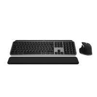 Logitech - MX Keys S Combo for Mac, clavier et souris sans fil, repose-poignets, clavier rétroéclairé - Gris-Optimisé pour Mac: avec sa disposition Mac, sa finition Space Grey, ses fonctions programmables pour macOS via Logi Options+ , son chargement USB-C, MX Keys S Combo for Mac est idéal pour votre configuration Apple