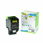 fuzion - Lexmark (80C1SK0) Cartouche De Toner Compatible - Rendement Standard - Noir-Couleur d'encre: Noir