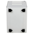 Flash Furniture Classeur ergonomique à verrouillage mobile à 3 tiroir suspendu pour dossiers juridiques et lettres, blanc-Les curseurs à extension complète facilitent l'ouverture et la fermeture