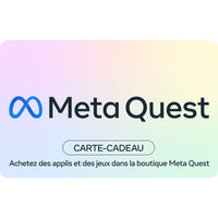 META Quest - Carte-cadeau de 25 $ [Code Electronique]-Choisissez le montant que vous voulez envoyer, le solde prépayé est instantanément prêt à l’emploi et n’expire jamais.