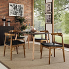 Modway - Tracy Chaises de salle à manger Ensemble de 4 - Noir-4