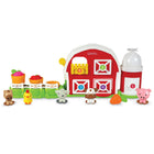 Learning Resources - Ensemble de jeu d'apprentissage Peekaboo - Ensemble de 12-Se replie pour le rangement ! Lorsque l'apprentissage ludique de la basse-cour est terminé pour la journée, ce jouet pour tout-petits se replie pour un nettoyage et un rangement faciles !
