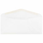 JAM Paper Enveloppes commerciales no 10, blanc, 4,125 x 9,5 po, 500/pqt (35532C)-Blanc