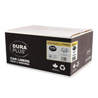 DuraPlus - Sacs à ordures - LLDPE - 30 po x 38 po - Régulier - Noir - Paquet de 250 -Résistance : Régulier