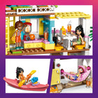 LEGO - Friends La maison sur la plage et les phoques-Comprend du sable avec des trésors cachés, un kayak, un hamac, une planche de surf et plus encore