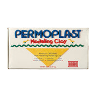 AMACO - Pâte à modeler Permoplast, crème, 5 lbs-Argile classique non durcissante