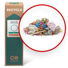 TerraCycle - Papier d'emballage et déchets cadeaux - Zero Waste Box- Moyenne-Veuillez nous envoyer tout type de papier d'emballage, de ruban, de nœuds, de papier de soie ou de fournitures de fête telles que des guirlandes et des confettis.