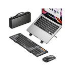 ProtoArc - Combinaison clavier-souris pliable CaseUp - Noir-Clavier pliable innovant