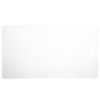 Desktex - Pad de bureau PVC clair, 19 po l x 24 po L-Le PVC transparent sans phtalate ne se rayera pas ou ne tachera pas pour la surface d'ecriture parfaite.