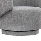 Modway - Celestia Tissu Boucle Chaise pivotante - Gris clair-8