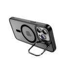 Blu Element - Coque Chromatic Cloud avec MagSafe pour iPhone 16e/15/14/13 - Noire-Résistant aux chutes de 6 pieds