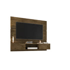 Manhattan Comfort - Centre de divertissement flottant Vernon 62,99 po style mid-century moderne - Brun rustique-10
