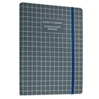 General Supply Goods + Co - Planificateur hebdomadaire - Bleu-Taille B5 avec couvercle doux au toucher
