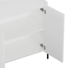 Manhattan Comfort - Buffet d’appoint moderne Abbey 31,5 po - Blanc-Conception de plateau supérieur ajoutant fonctionnalité et sophistication à ce produit